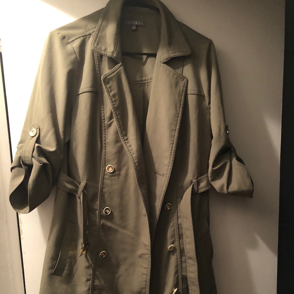 Olive green dress